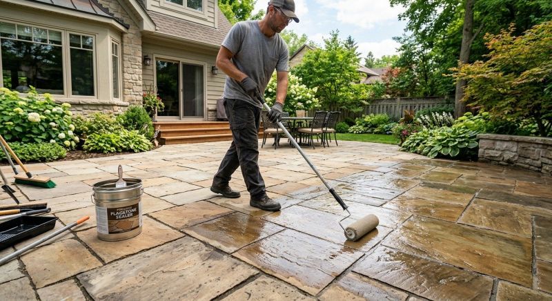 Courtyard Sealing in Renton, WA