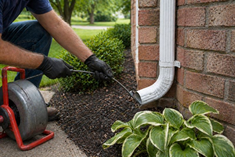 Downspout Snaking in Annapolis, MD