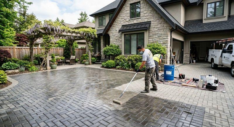 Pergola Sealing in Bellevue, WA