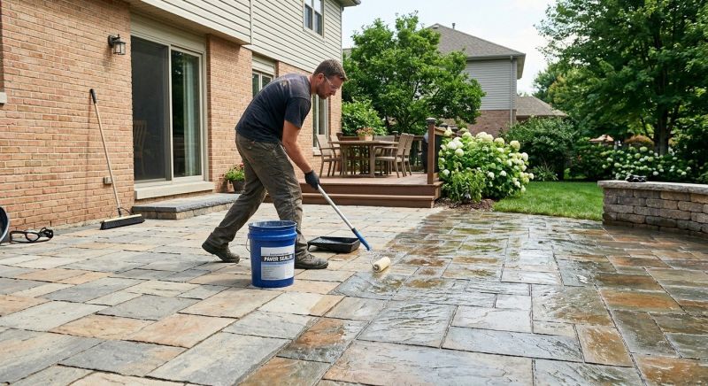 Pool Patio Sealing in Alpharetta, GA