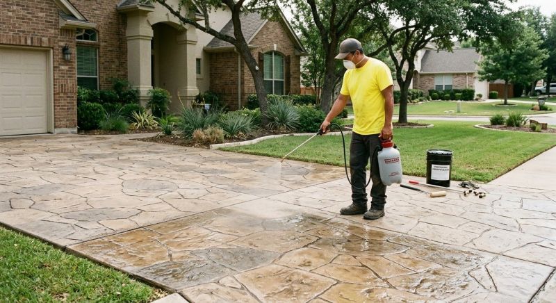 Porch Concrete Sealing in Renton, WA